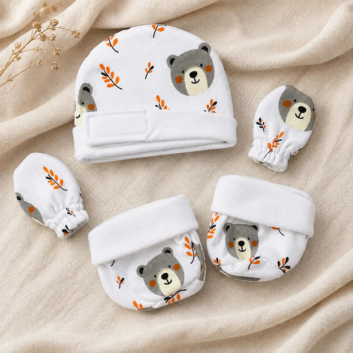 Preemie / NICU Accessories Set – Cap, Mittens & Socks