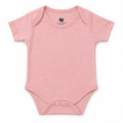 Crystal Rose | ZB Baby Basic Bodysuit – front white