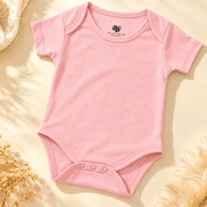 Crystal Rose | ZB Baby Basic Bodysuit – full diagonal luxury gold