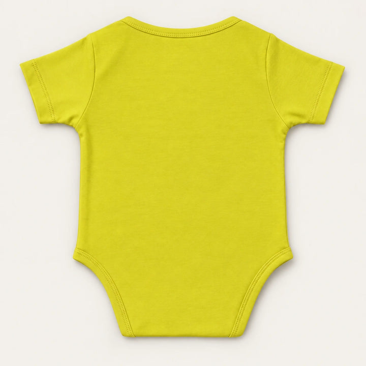 Lemon | ZB Baby Basic Bodysuit – back warm