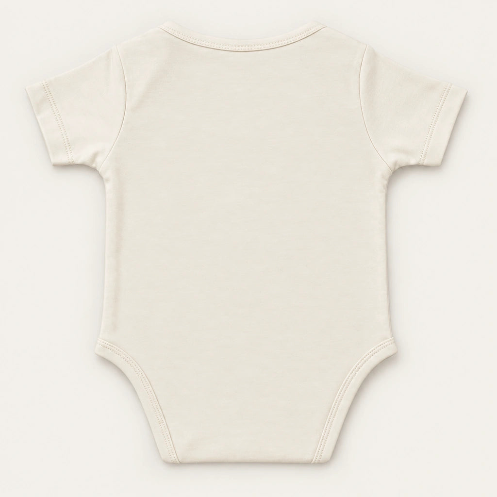 Off White | ZB Baby Basic Bodysuit – back warm