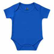 Royal Blue | ZB Baby Basic Bodysuit – front white