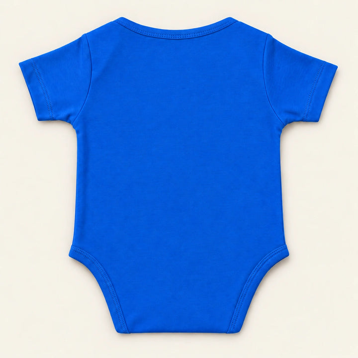 Royal Blue | ZB Baby Basic Bodysuit – back warm