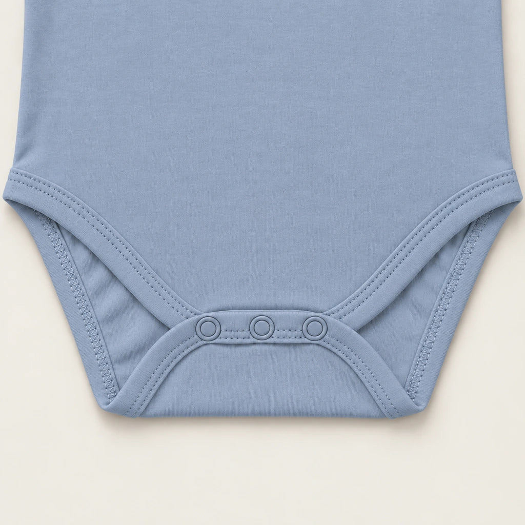 Summer Song | ZB Baby Basic Bodysuit – snap detail warm