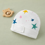 White Star Print – Preemie / NICU Cap – View 2