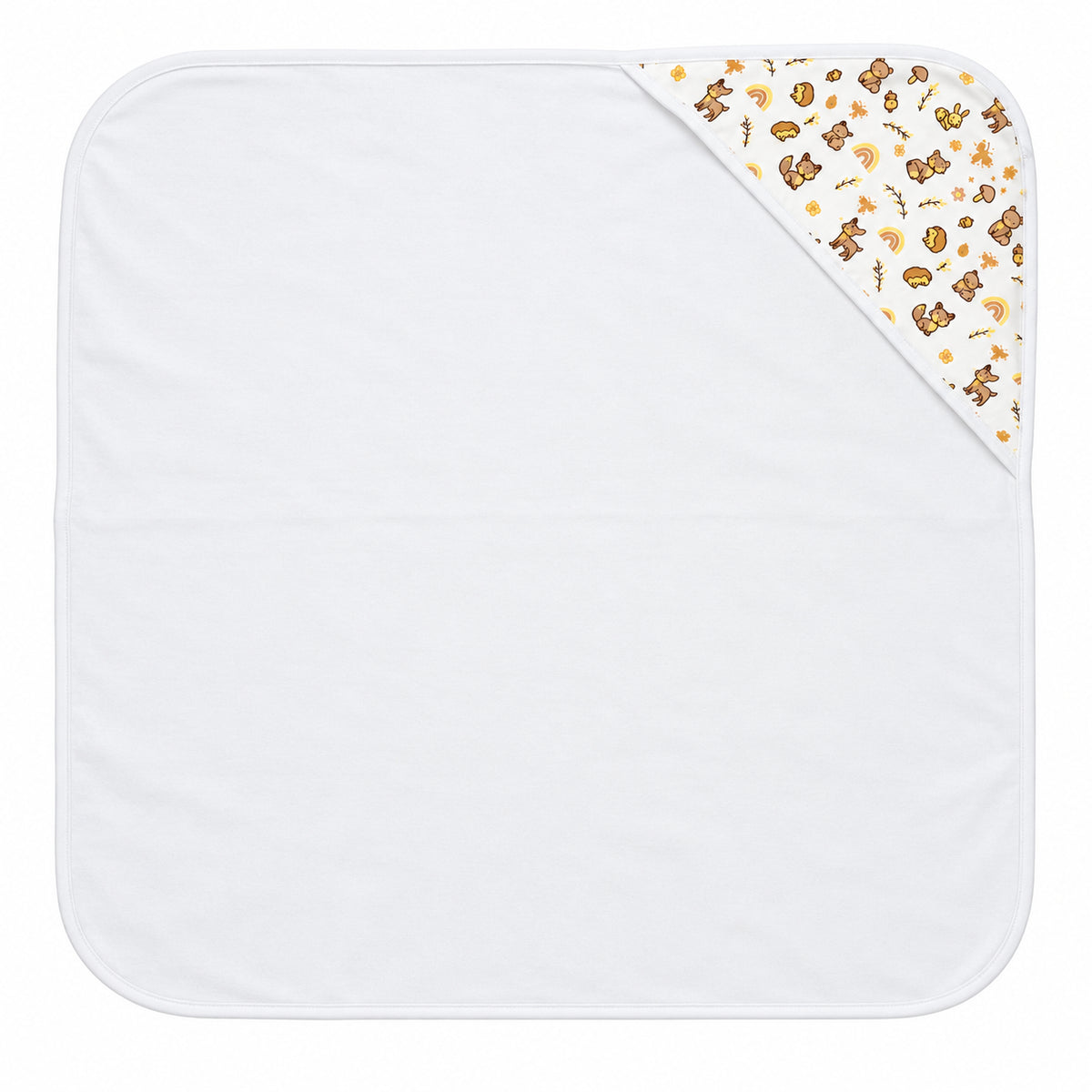 Cuddles | ZB hooded baby wrapping sheet, full product view
