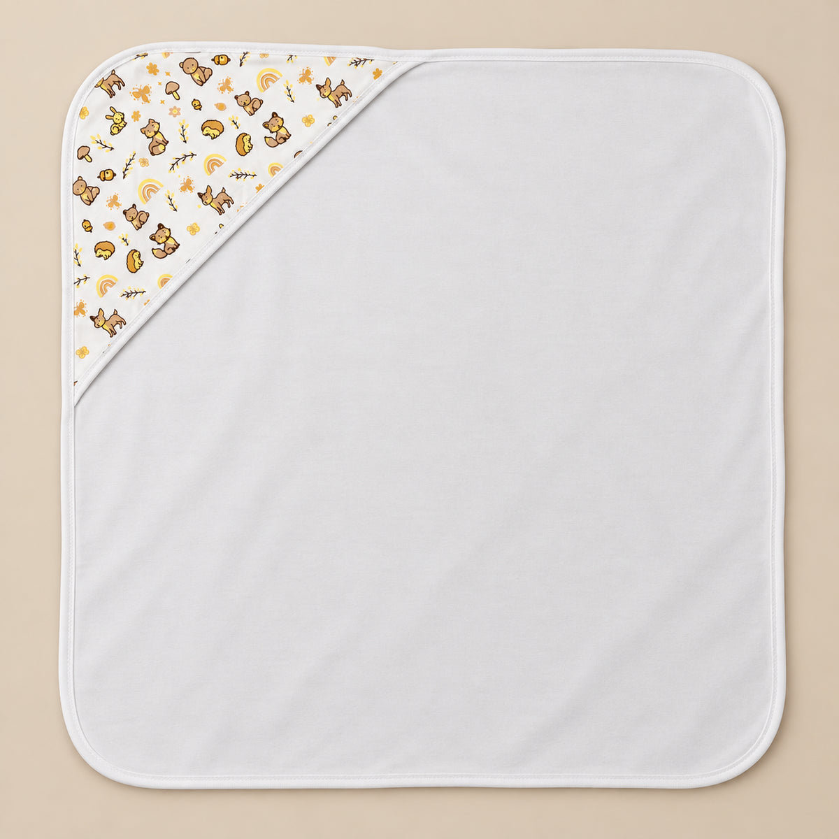 Cuddles | ZB hooded baby wrapping sheet, alternate view 1