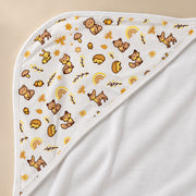 Cuddles | ZB hooded baby wrapping sheet, alternate view 3