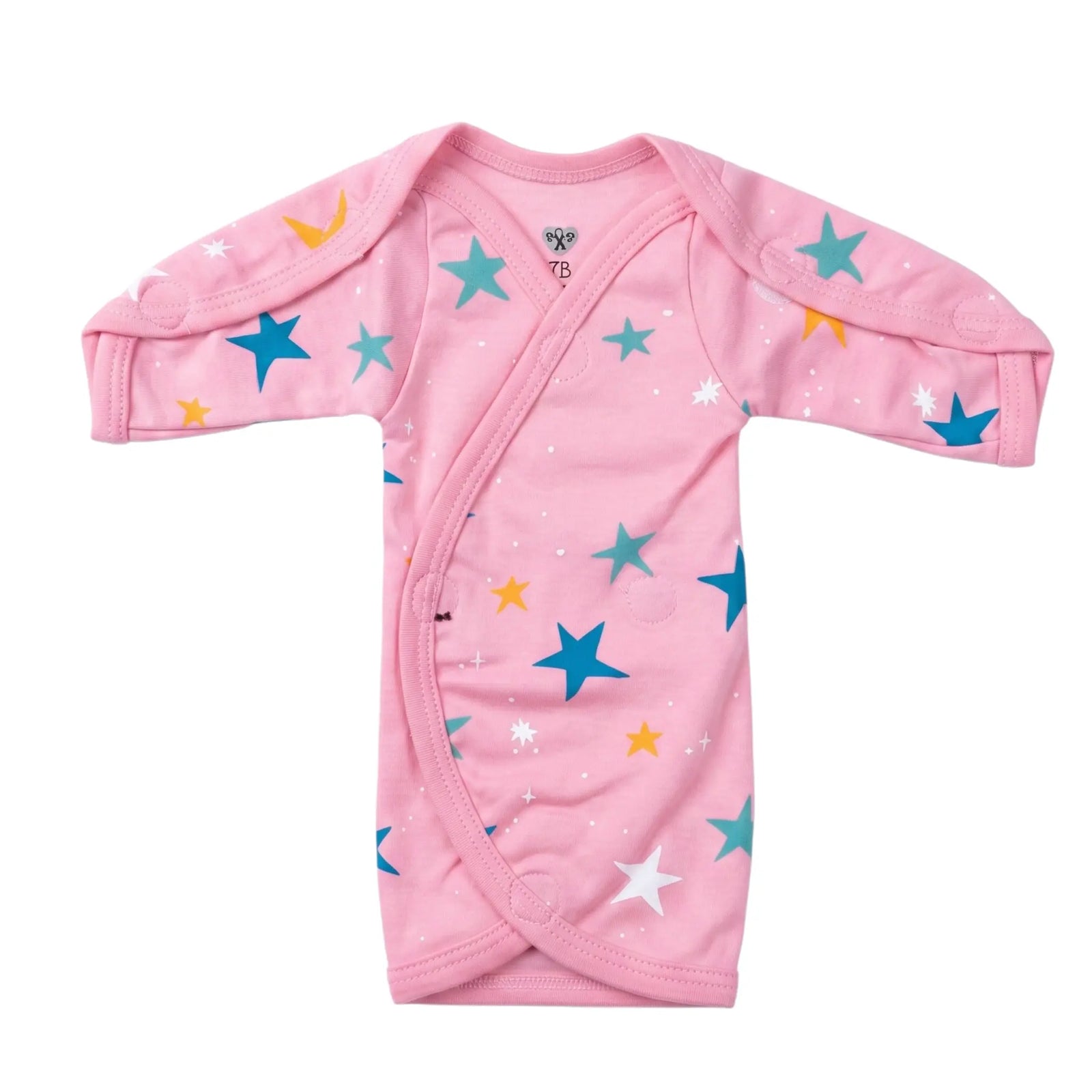 Pink Star Print – Cozy Days Collection – View 4
