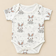 Little Bunny | ZB short-sleeve baby bodysuit, alternate view 3