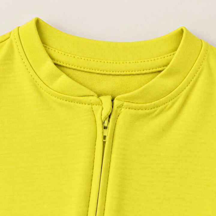 Lemon | ZB Baby Romper Zipper – zipper neck detail warm
