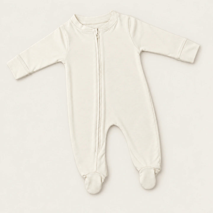 Off White | ZB Baby Romper Zipper – full warm