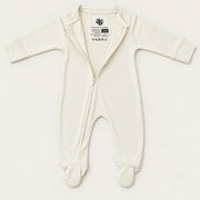 Off White | ZB Baby Romper Zipper – open zip warm