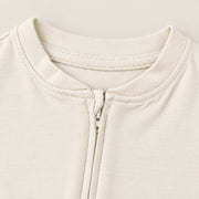 Off White | ZB Baby Romper Zipper – zipper neck detail warm