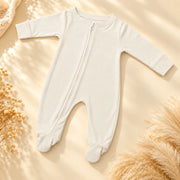 Off White | ZB Baby Romper Zipper – full diagonal luxury gold
