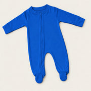 Royal Blue | ZB Baby Romper Zipper – full warm