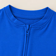 Royal Blue | ZB Baby Romper Zipper – zipper neck detail warm