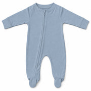 Summer Song | ZB Baby Romper Zipper – front white