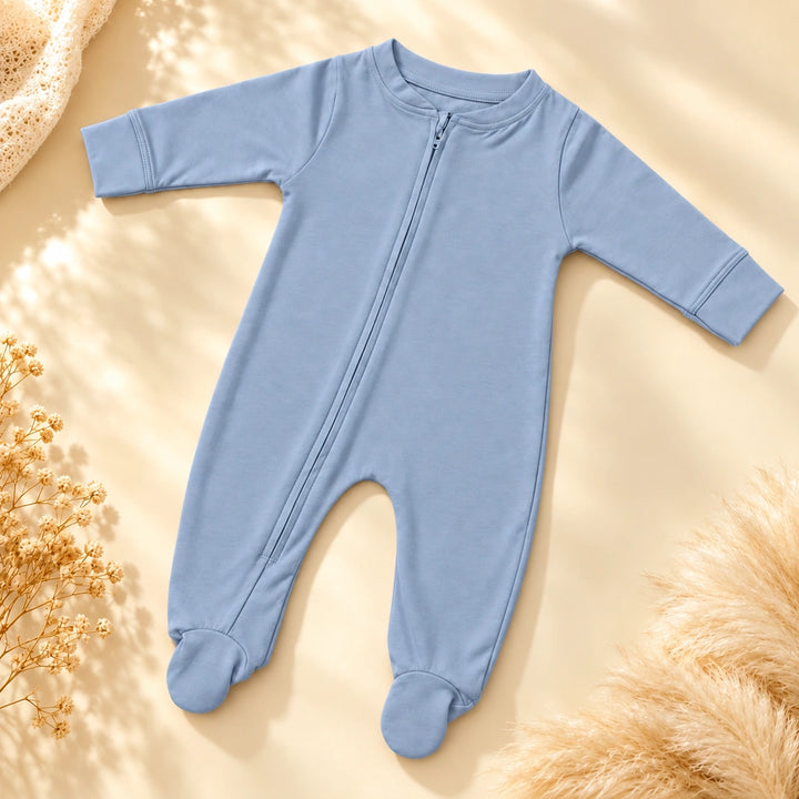Summer Song | ZB Baby Romper Zipper – full diagonal luxury gold
