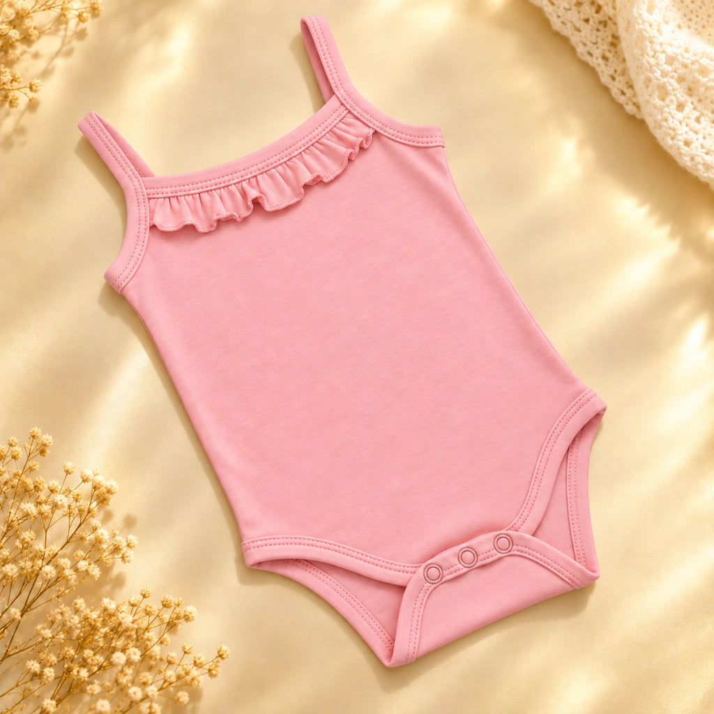 Crystal Rose | ZB Sleeveless Lace Bodysuit – angled full luxury gold