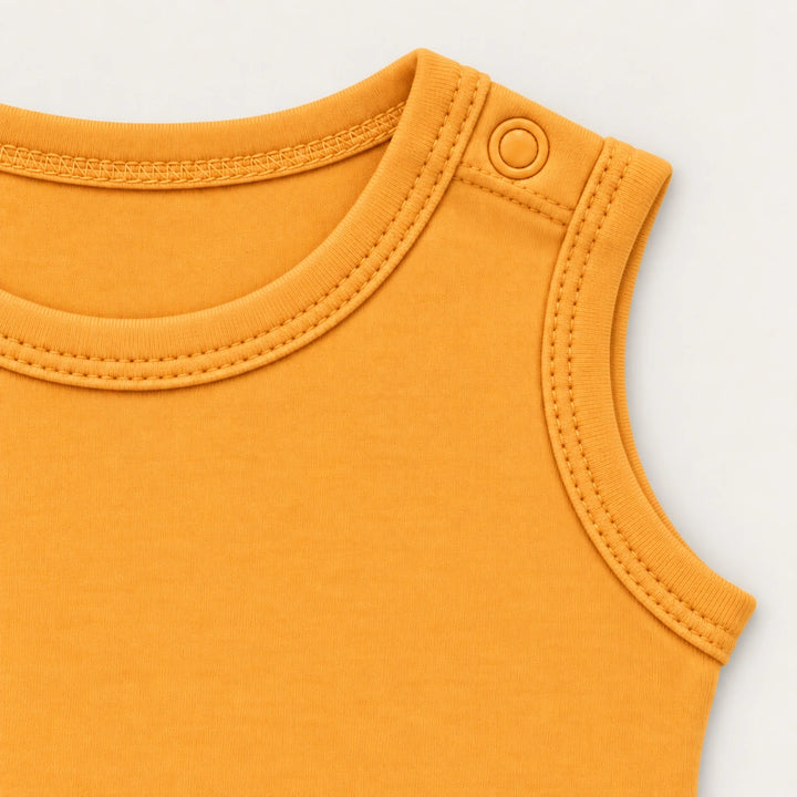 Citrus | ZB Bodysuit Sleeveless – shoulder snap detail warm