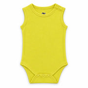 Lemon | ZB Bodysuit Sleeveless – front white