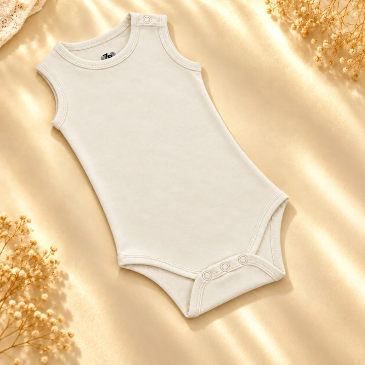 Off White | ZB Bodysuit Sleeveless – angled full luxury gold