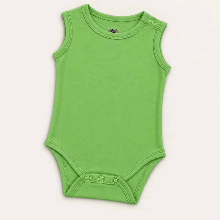 Parrot Green | ZB Bodysuit Sleeveless – full warm