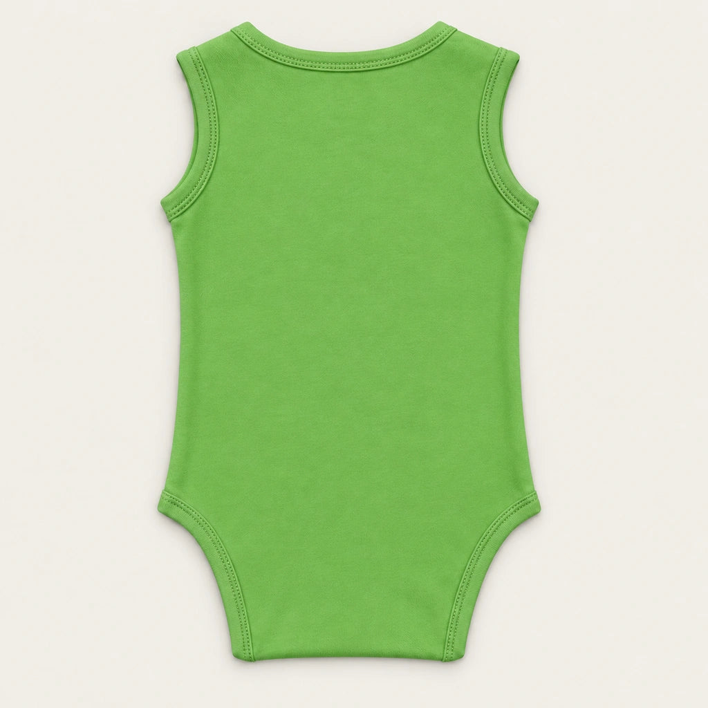 Parrot Green | ZB Bodysuit Sleeveless – back warm