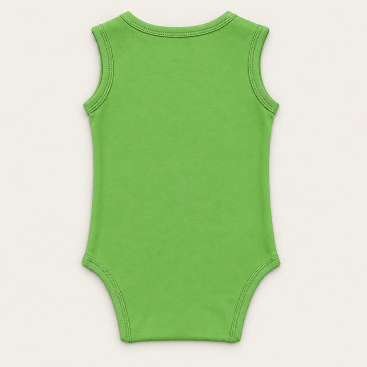 Parrot Green | ZB Bodysuit Sleeveless – back warm