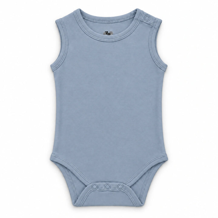 Summer Song | ZB Bodysuit Sleeveless – front white