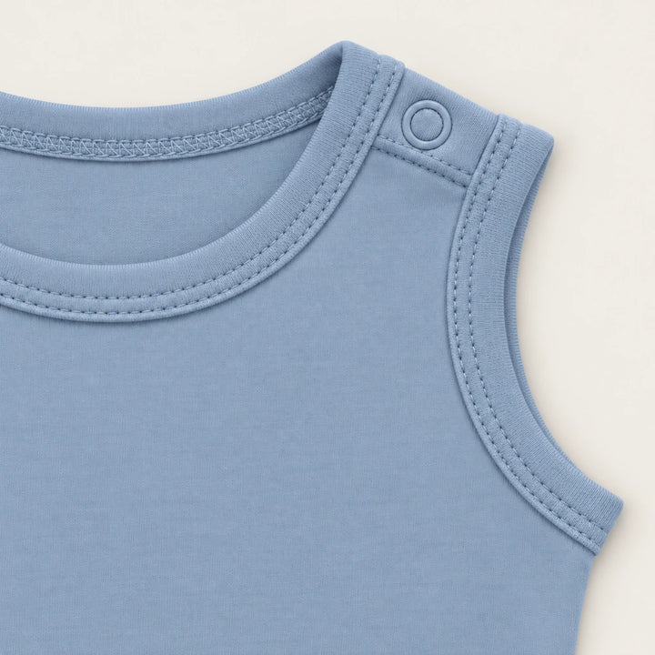 Summer Song | ZB Bodysuit Sleeveless – shoulder snap detail warm