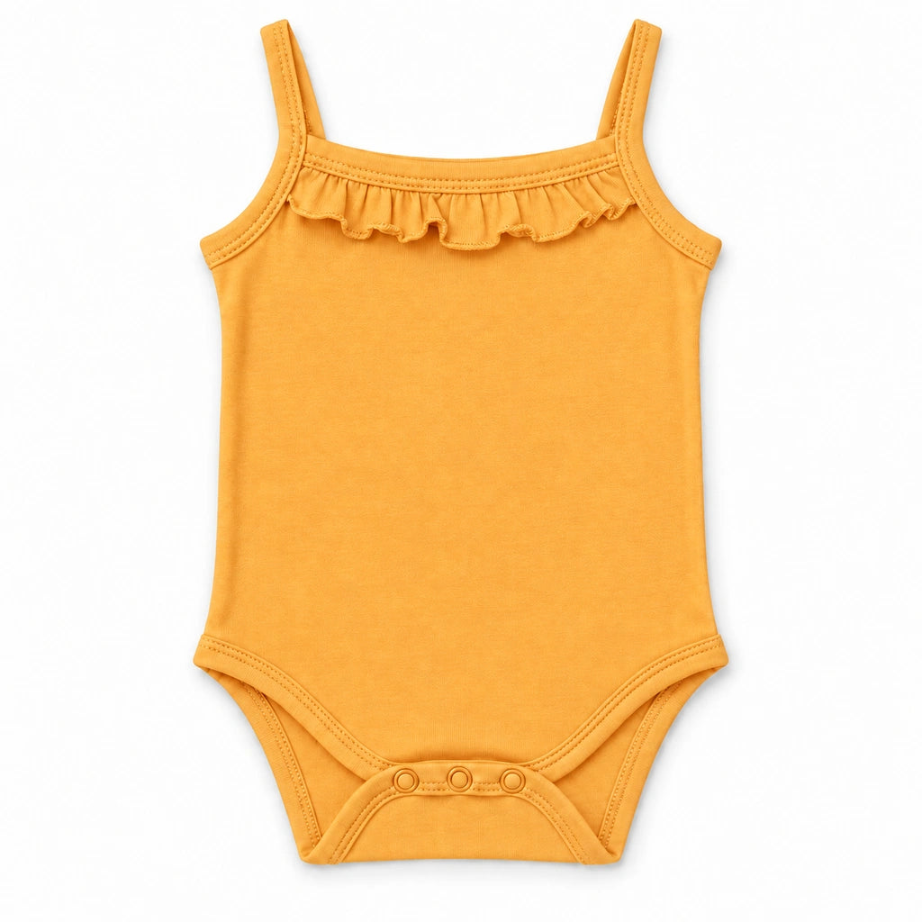 Citrus | ZB Sleeveless Lace Bodysuit – front white