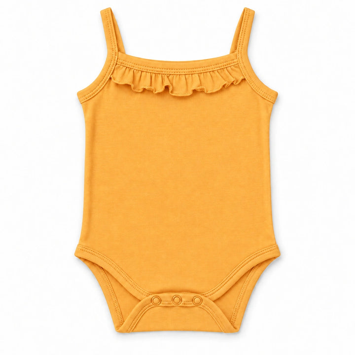 Citrus | ZB Sleeveless Lace Bodysuit – front white