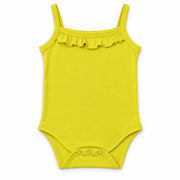 Lemon | ZB Sleeveless Lace Bodysuit – front white