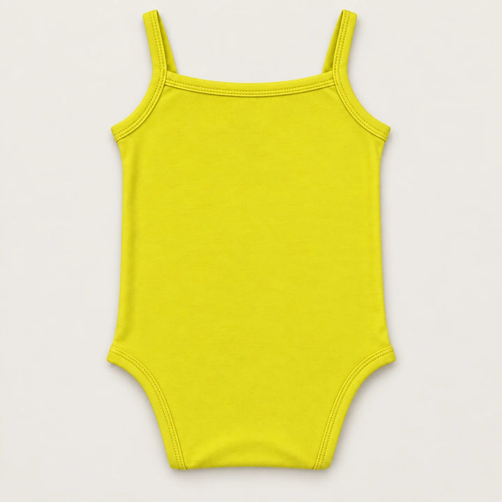 Lemon | ZB Sleeveless Lace Bodysuit – back warm