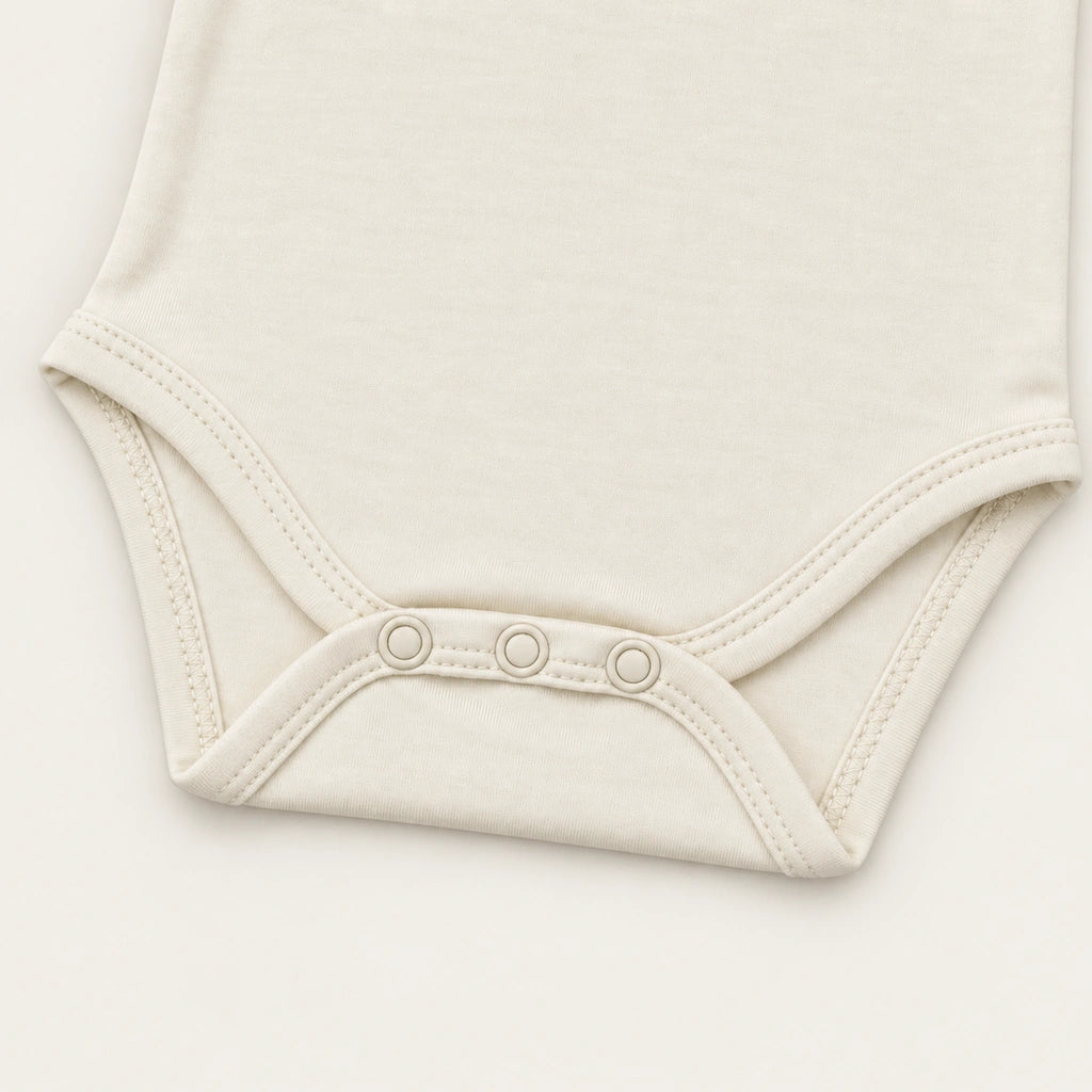 Off White | ZB Sleeveless Lace Bodysuit – snap detail warm