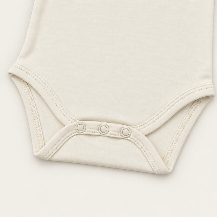 Off White | ZB Sleeveless Lace Bodysuit – snap detail warm