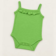Parrot Green | ZB Sleeveless Lace Bodysuit – full warm