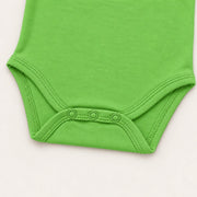 Parrot Green | ZB Sleeveless Lace Bodysuit – snap detail warm