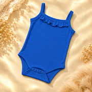 Royal Blue | ZB Sleeveless Lace Bodysuit – full diagonal luxury gold