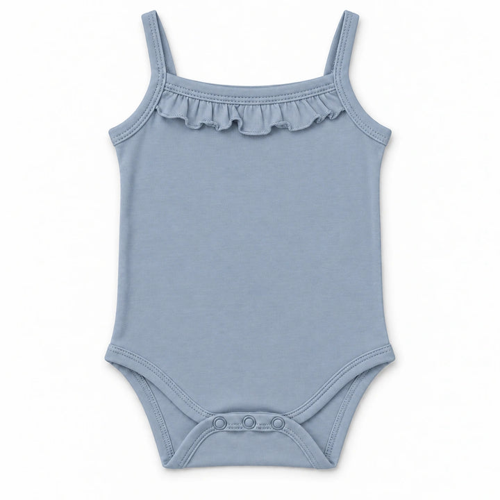 Summer Song | ZB Sleeveless Lace Bodysuit – front white