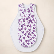 White Cute Flower Print – Preemie / NICU Sleeveless Shirt – View 6