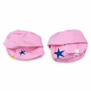 Pink Star Print – Preemie / NICU Socks – Updated Accessories View 1