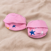 Pink Star Print – Preemie / NICU Socks – Updated Accessories View 2