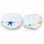 White Star Print – Preemie / NICU Socks – Updated Accessories View 1