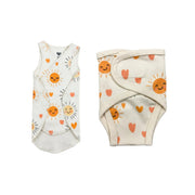 White Sun Print – Preemie/NICU Summer Starter Set – View 2