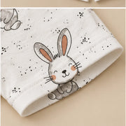 Tiny Bunny | ZB bunny-print top and shorts baby set, alternate view 7